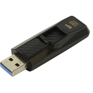 Флешка USB R/W Silicon Power R/W 128Gb Blaze B50 SP128GbUF3B50V1K USB3.0 черный
