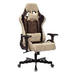 Кресло игровое Бюрократ VIKING 7 KNIGHT BR FABRIC коричневый текстиль/эко.кожа крестовина металл/пластик, фото57