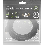 Кабель аудио-видео Cactus CS-DP-DP-1.4-5 DisplayPort (m)/DisplayPort (m) 5м. позолоч.конт. черный, фото6