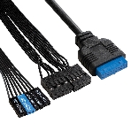 Компьютерный корпус Minitower ExeGate MA-371X Black, mATX (UN350, 120мм) 2хUSB+2хUSB 3.0, Audio, фото7