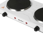 Плита настольная электрическая Blackton Bt HP217W белый, 2 кВт, ТЭН, конфорки - 2, эмаль, поворотные переключатели, фото15