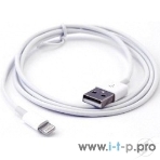Кабель USB Cablexpert CC-USB-AP2MWP AM/Apple, для iPhone5/6 Lightning, 1м, белый, пакет, фото2
