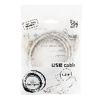 Кабель-удлинитель USB2.0 Pro Cablexpert CCF-USB2-AMAF-TR-6, AM/AF, 1,8м, экран, 2феррит.кольца, прозрачный, пакет, фото6
