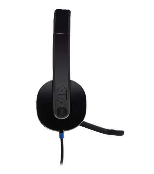 Гарнитура Logitech USB Headset H540 чёрный, проводная, USB