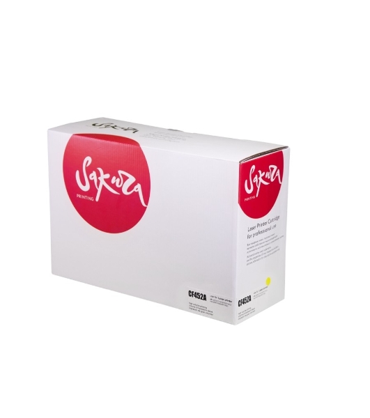 Картридж Sakura CF452A для HP, желтый, 10500 к.