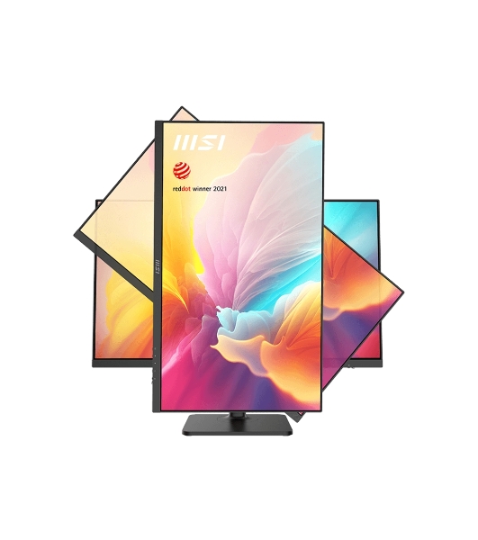 Монитор 27' MSI Modern MD272QXP IPS 2560x1440, 100 Гц, 4 мс, 16:9, 400 кд/м2, 1xHDMI, 1xDP, 1xUSB-C, 1x3.5 мм, черный