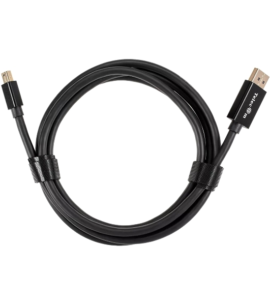 Кабель 1.4V Mini DisplayPort M <--> DisplayPort M 1,8м 4K@120HZ 8K@60HZ Telecom (TA683M-1.8M)