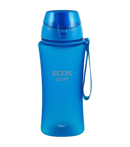 Бутылка для воды 480 мл ECOS SK5014 голубая