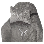 Кресло Бюрократ Knight N1 Fabric серый, ткань, 120 кг, механизм качания, фото33