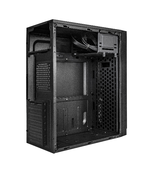 Компьютерный корпус Miditower ExeGate AA-442U2-AA350 (ATX, AA350 8 см, 1хUSB+2хUSB 3.0, аудио, черный)