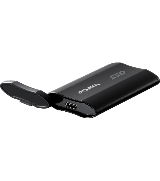 Внешний SSD ADATA SD810, 1TB, USB 3.2 Gen 2x2 Type-C, R/W 2000/2000, черный