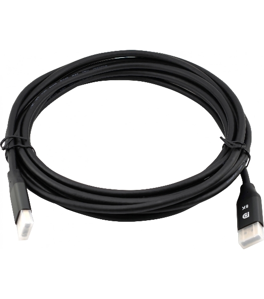 Кабель аудио-видео Cactus CS-DP-DP-1.4-5 DisplayPort (m)/DisplayPort (m) 5м. позолоч.конт. черный