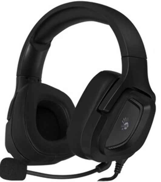 Гарнитура Bloody G573P чёрный, проводная, подсветка, совместимость с PS5, Xbox