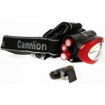 Фонарь налобный Camelion LED5382 черный/красный 3Вт лам.:светодиод. AAAx3 (13366), фото9