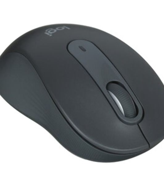 Мышь беспроводная Logitech Signature M650 графитовый, 4000 dpi, радиоканал, Bluetooth, USB, кнопки - 5