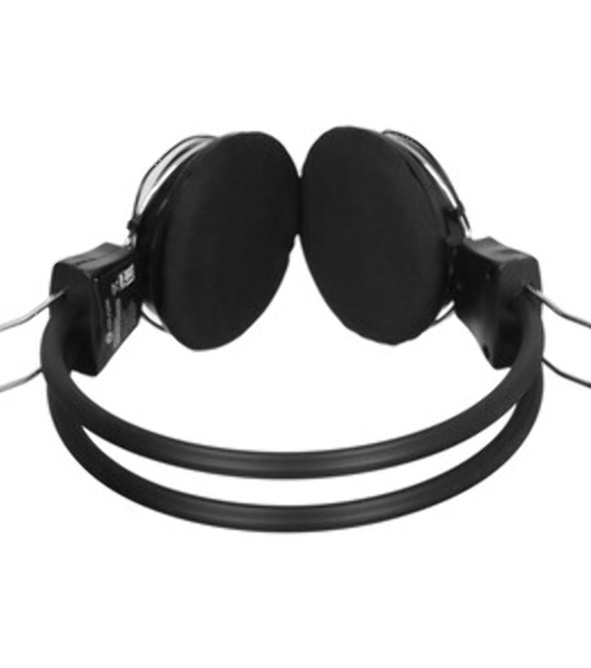 Проводные наушники Oklick HS-M200 черный, накладные, Jack 3.5 мм
