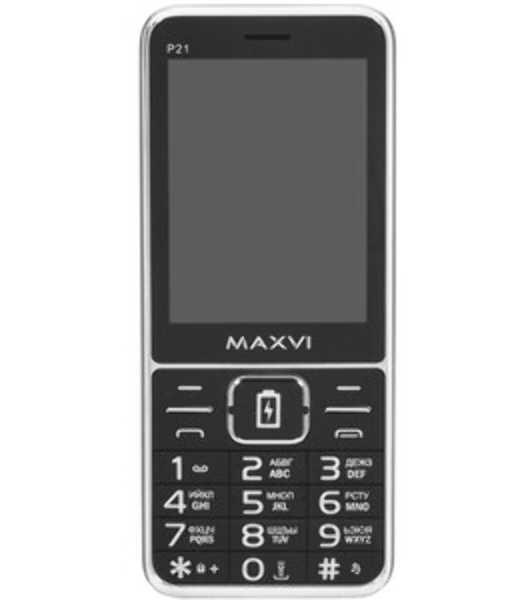 Мобильный телефон Maxvi P21i черный