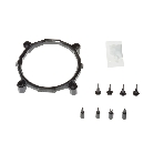 Кулер Cooler ID-Cooling DK-01S серебристый/черный 80мм алюминий 2200rpm 24db 3-pin 65W, фото3