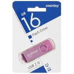 Флешка USB Smartbuy Twist Pink (SB016Gb2TWP), 16Gb, USB 2.0, R/W 15/12, розовый, фото6