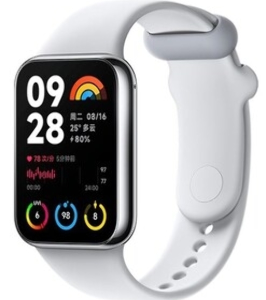 Фитнес-браслет Xiaomi Smart Band 8 Pro, 1.74 дюйм, AMOLED, Bluetooth, 5ATM, серый