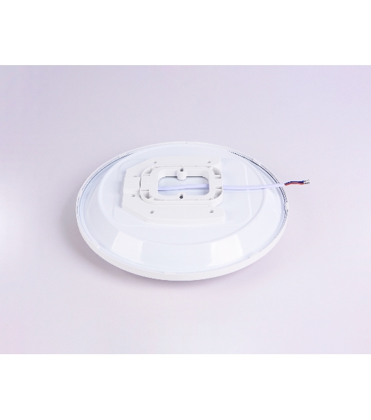 Потолочный светодиодный светильник Ambrella light FZ1230 WH белый IP44 22W 6400К D260*55 (Без ПДУ)