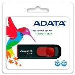 Флешка USB ADATA Classic C008 (AC008-16G-RKD), 16Gb, USB 2.0, R/W 30/6, черный/красный, фото4