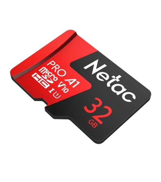 Флеш карта MicroSD card Netac P500 Extreme Pro 32Gb, retail version w/SD adapter