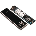 Внешний корпус AgeStar USB 3.1 Type-C M.2 NVME (M-key) AgeStar 31UBNV5C черный, алюминий, черный, фото5