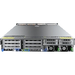 Серверная платформа Gooxi SL201-D24R-NV-G4 2u 24bay server with NVME bp,based on rapid sapphire, cooler 350W 2xPCIe 5.0x16; 4xPCIe 4.0x8 2x 2.5' rear SAS/SATA 2x 2.5' rear NVMe 1300W 1+1 EU power cables rail kit, фото 1