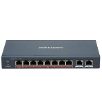 Коммутатор Hikvision DS-3E0310HP-E, 8×100 Мбит/с PoE+ + 2×1 Гбит/с, неуправляемый, фото14