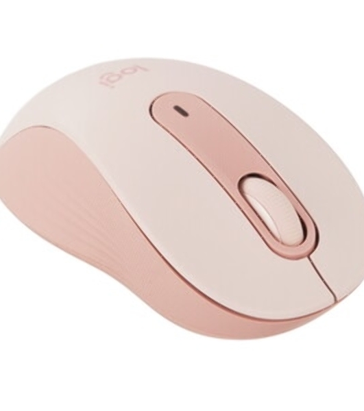 Мышь беспроводная Logitech Signature M650 розовый, 4000 dpi, радиоканал, Bluetooth, USB, кнопки - 5