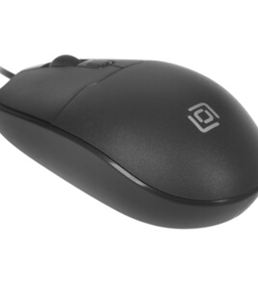 Мышь проводная Oklick 147M V2 черный, 2000 dpi, USB, кнопки - 4