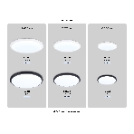 Потолочный светодиодный светильник Ambrella light FZ1230 WH белый IP44 22W 6400К D260*55 (Без ПДУ), фото6