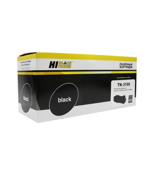 Тонер-картридж Hi-Black (HB-TK-3190) для Kyocera-Mita P3055dn/P3060dn, 25K (с чипом)