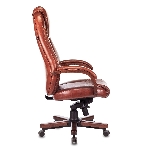 Кресло Бюрократ T-9923WALNUT Leather Eichel светло-коричневый, кожа, фото10