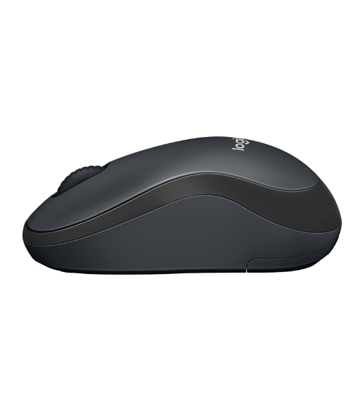 Мышь беспроводная Logitech M220 SILENT черный/серый, 1000 dpi, радиоканал, USB, кнопки - 3
