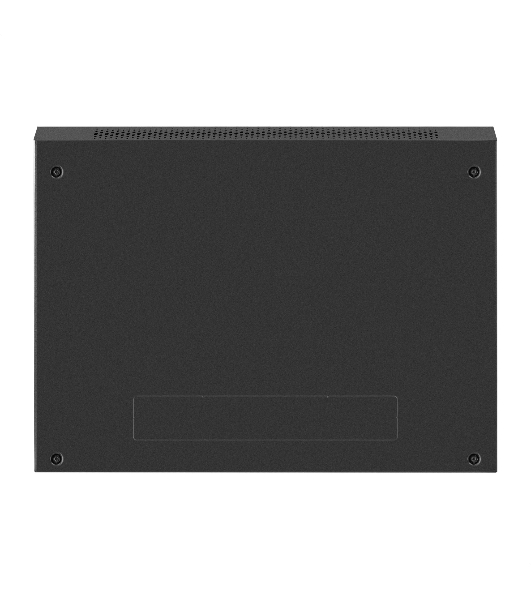 Шкаф телекоммуникационный 19' настенный 9U ExeGate EC-WM-9U.450.M.BLACK (19', 9U, 600x450x500 мм (ШхГхВ), передняя дверь металл, съемные боковые панели, пыле- и влагозащита IP23, черный RAL 9004)