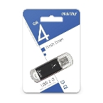 Флешка USB Smartbuy V-Cut black (SB4GbVC-K), 4Gb, USB 2.0, R/W 25/15, черный, фото3