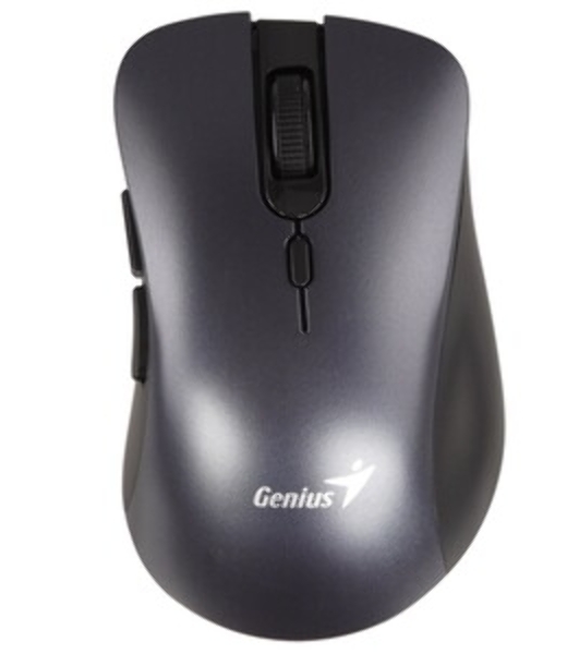 Мышь беспроводная Genius Ergo 8100S серый, 1600 dpi, радиоканал, USB, кнопки - 6