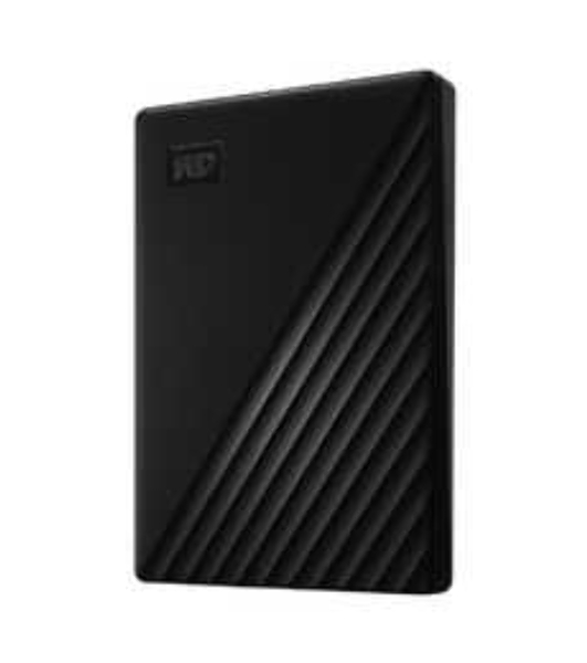 Внешний HDD 2.5' Western Digital My Passport, 5TB, USB 3.2 Gen 1 Type-A, 5400 rpm, черный