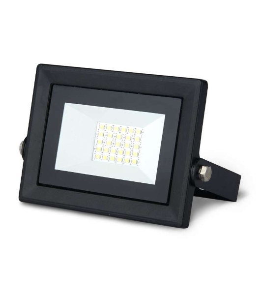 Прожектор светодиодный Gauss LED Qplus 20Вт IP65 6500К черный