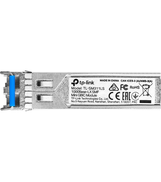 Сетевое оборудование TP-Link SMB TL-SM311LS Gigabit SFP module, Single-mode, MiniGb,IC, LC interface, Up to 10km distance