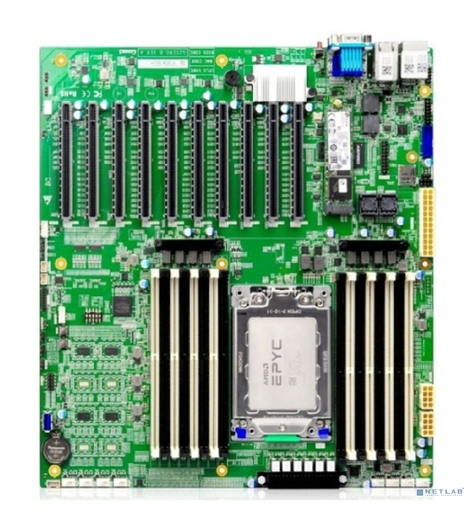 Материнская плата серверная Gooxi G2SERO-B-PK2, SP3, AMD EPYC, 16xDDR4, 2xMiniSAS HD, 1xM.2, 4xPCIe 3.0 x16, 6xPCIe 3.0 x8, 1xVGA, 2x1Gb LAN, 2xUSB-A 5Gbps, 1x3.5 мм, 7.1, E-ATX