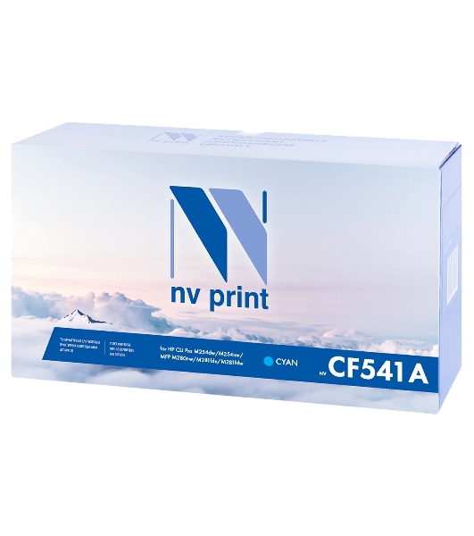Картридж лазерный NVPrint совместимый HP CF541A Cyan для Color LaserJet Pro M254dw/M254nw/MFP M280nw/M281fdn/M281fdw (1300k)
