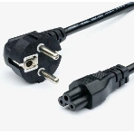 Кабель питания GoPower евровилка CEE 7/7-IEC 320 C5 1.8м ПВХ 0.75мм черный (1/10/160), фото2