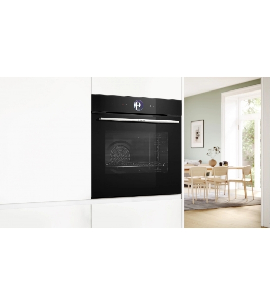 Встраиваемый духовой шкаф электрический Bosch HBG7764B1 черный