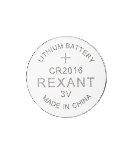 Батарейка литиевая Rexant CR2016 3В блистер 5 шт.