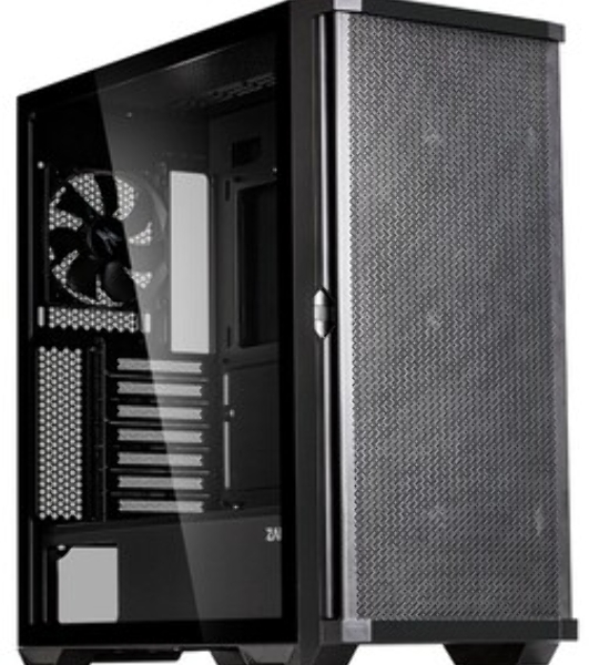 Компьютерный корпус ZALMAN Z10, ATX, черный, WINDOW, 2x3.5', 2x2.5', 2xUSB 3.0, 1xUSB 3.1 Type-C, FRONT 3x140мм, REAR 1x120мм