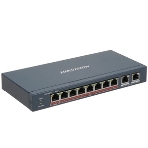 Коммутатор Hikvision DS-3E0310HP-E, 8×100 Мбит/с PoE+ + 2×1 Гбит/с, неуправляемый, фото12