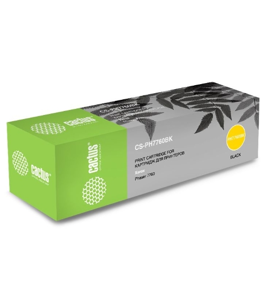 Картридж лазерный Cactus CS-PH7760BK (106R01163) черный (32000 стр.) для Xerox Phaser 7760/7760dn/7760dx/7760dxf